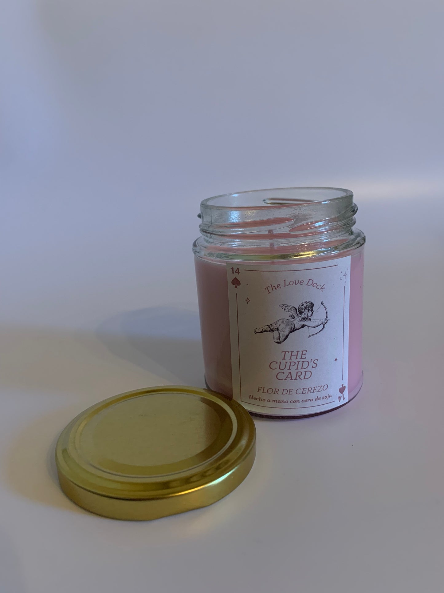 Vela aromática Carta de Cupido - Flor de cerezo