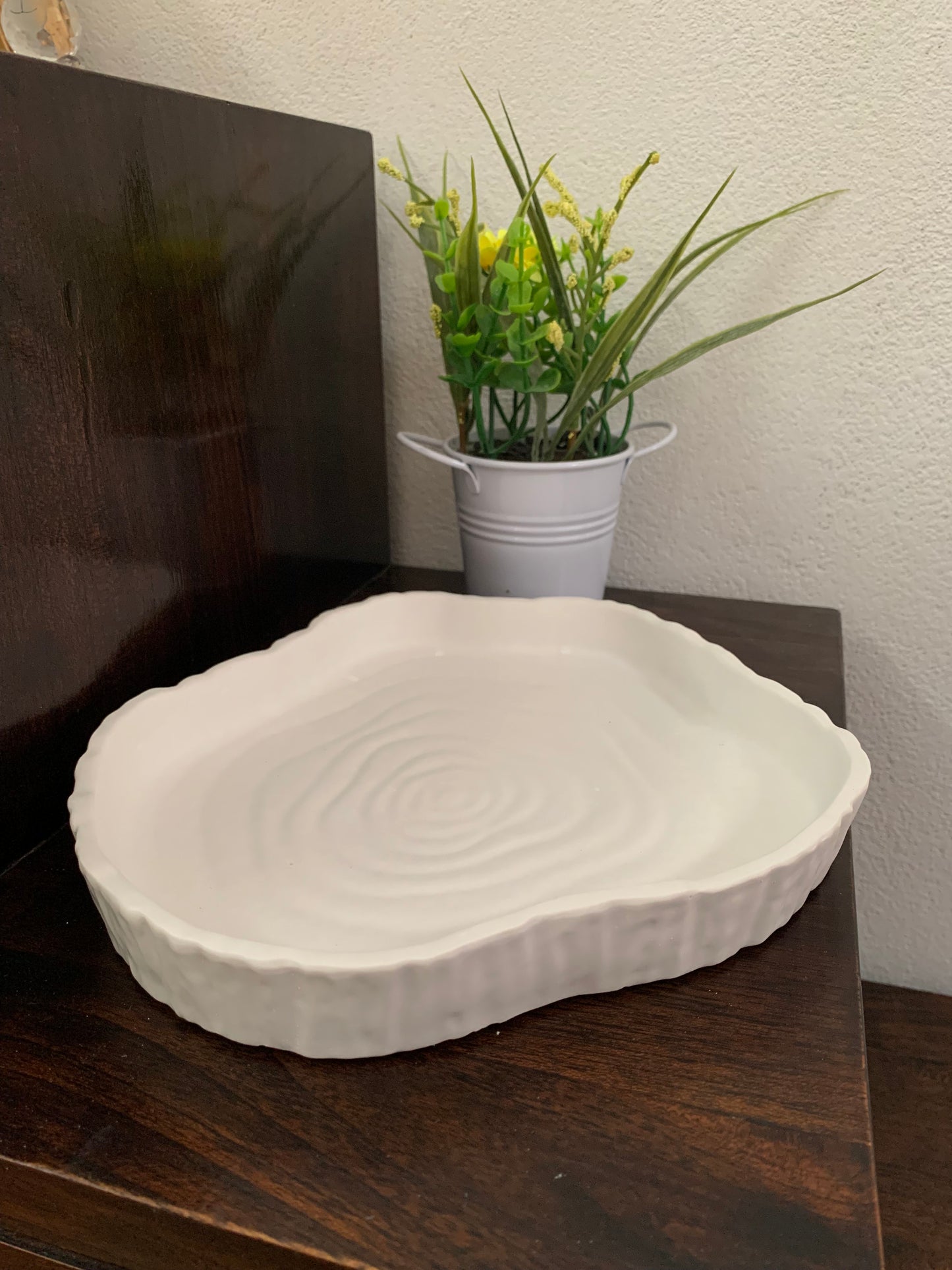 Bandeja tronco – decoración en resina ecológica