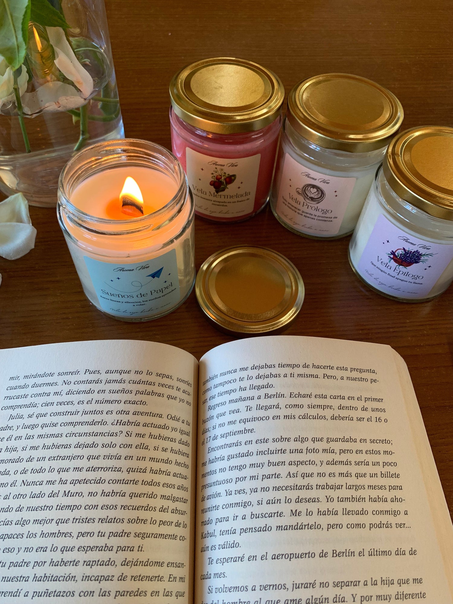 Colección Momentos. Aromas que acompañan momentos del día o estaciones.