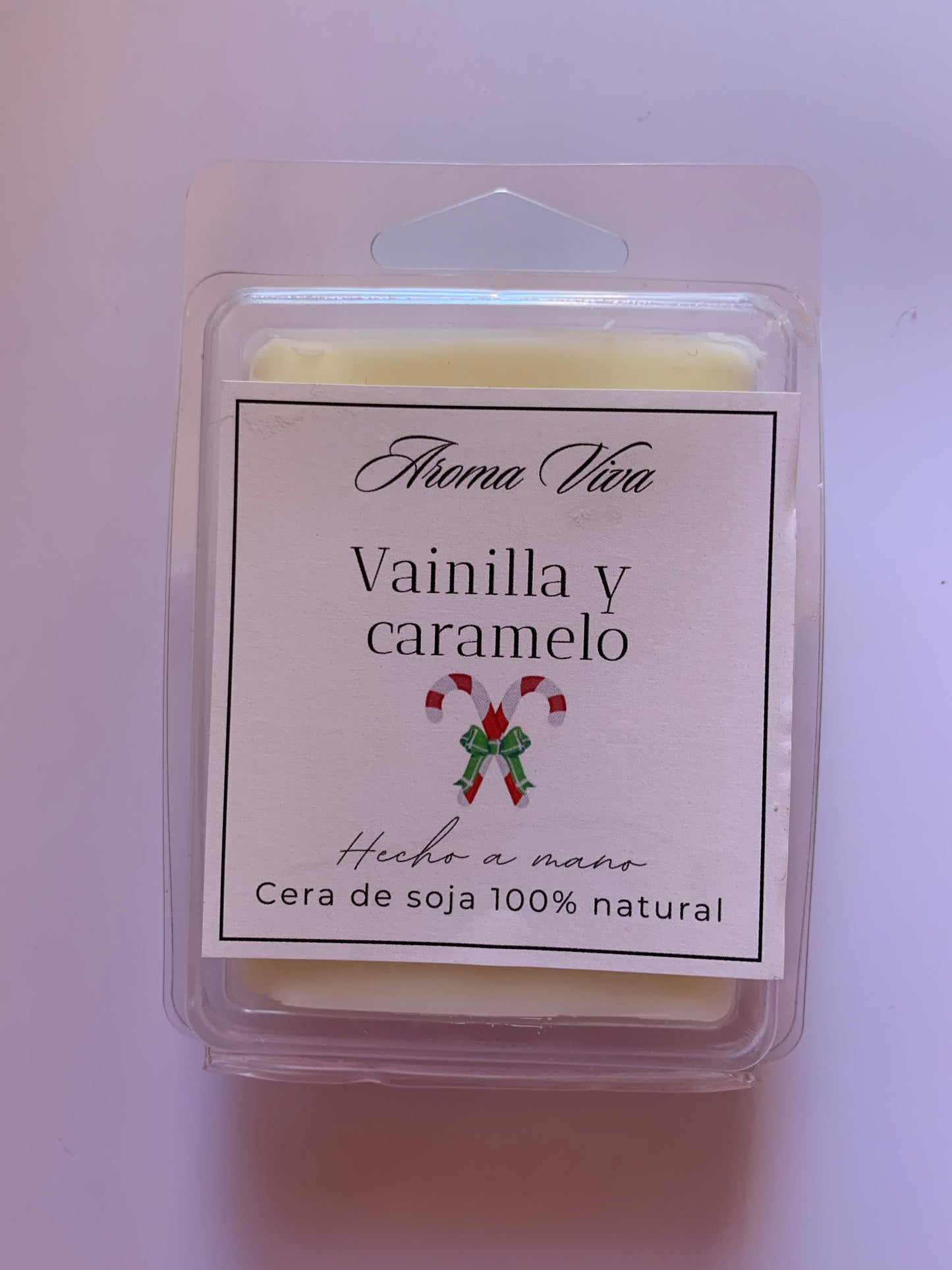 Waxmelts Vainilla, Caramelo y Frambuesa - Cera de soja