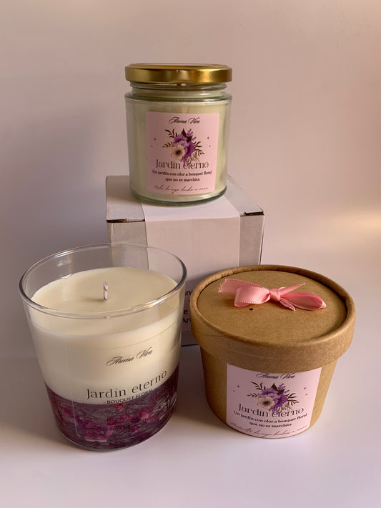 Pack Jardín Eterno – colección Bouquet Floral