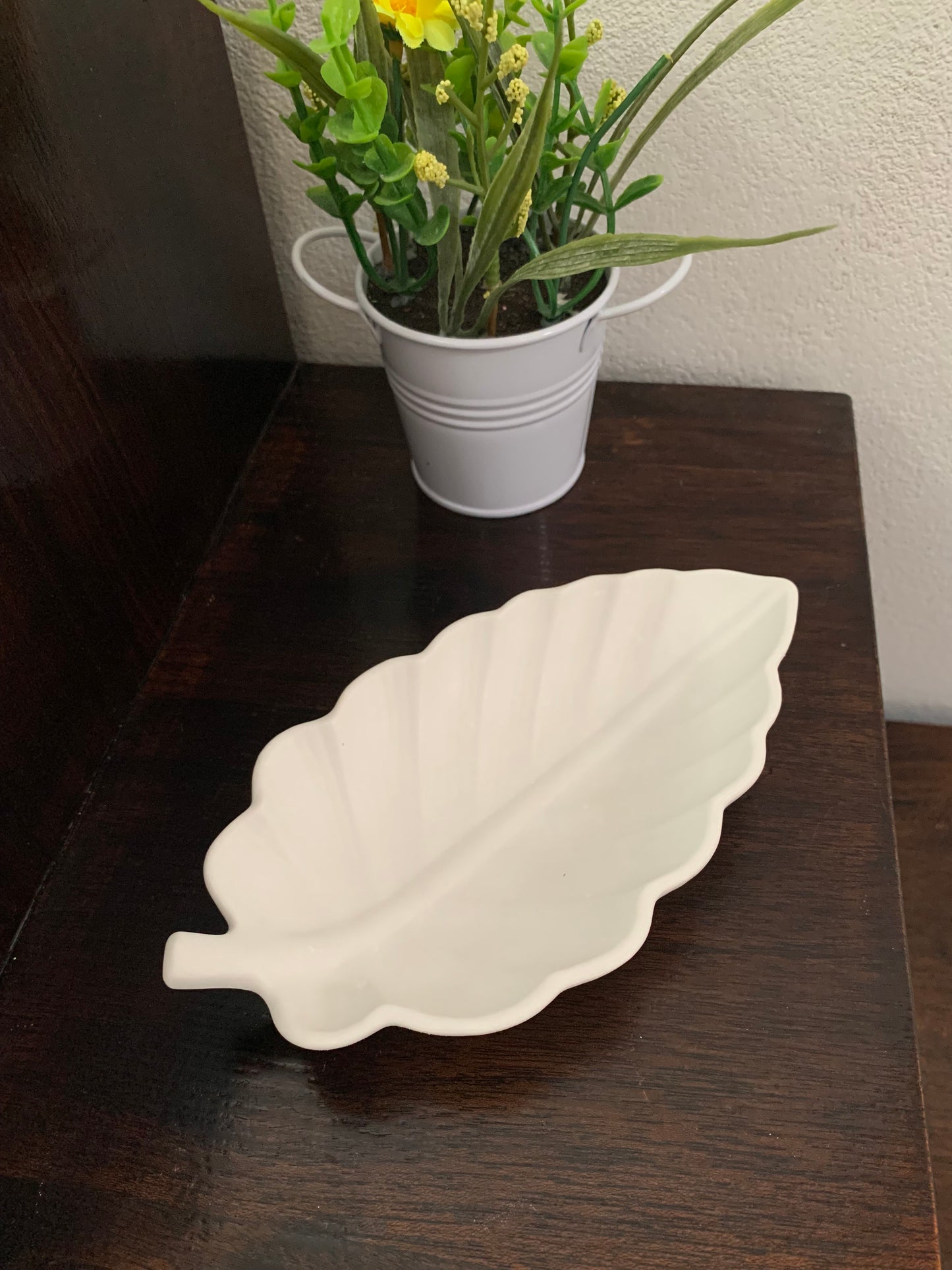 Joyero hoja – decoración en resina ecológica