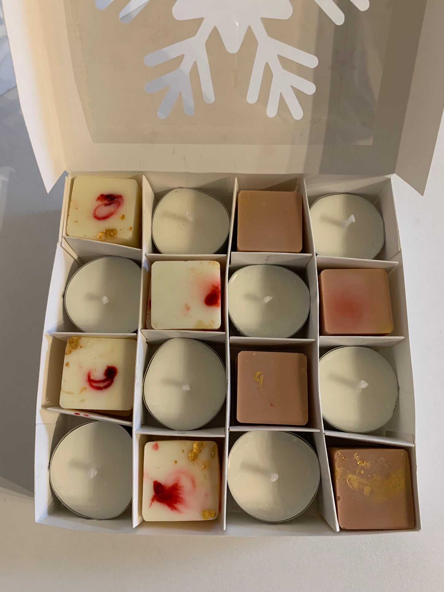 Caja surtido navideño de waxmelts - Cera de soja