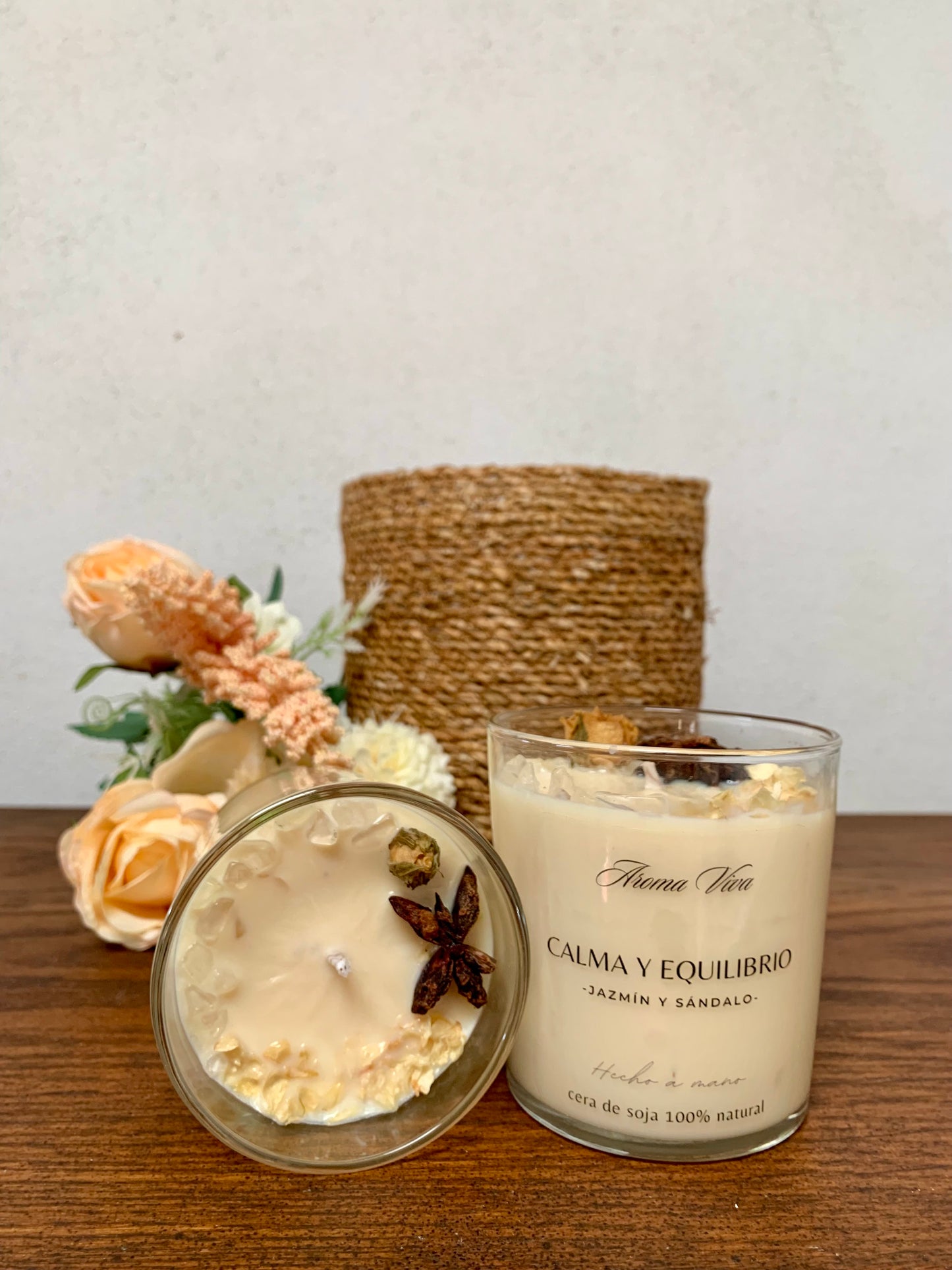 Vela de soja - Calma y Equilibrio
