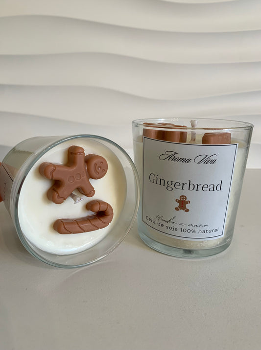 Vela aromática de Navidad - Vela Sorpresa Gingerbread
