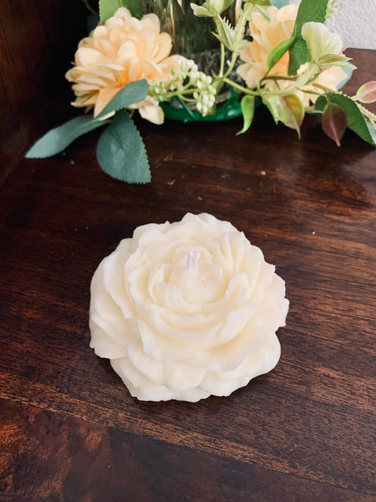 Vela de soja decorativa – Peonia