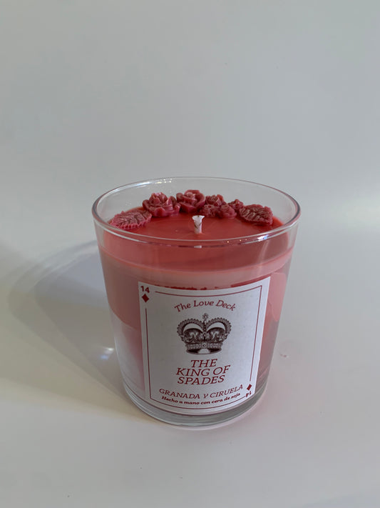 Vela aromática - Rey de espadas