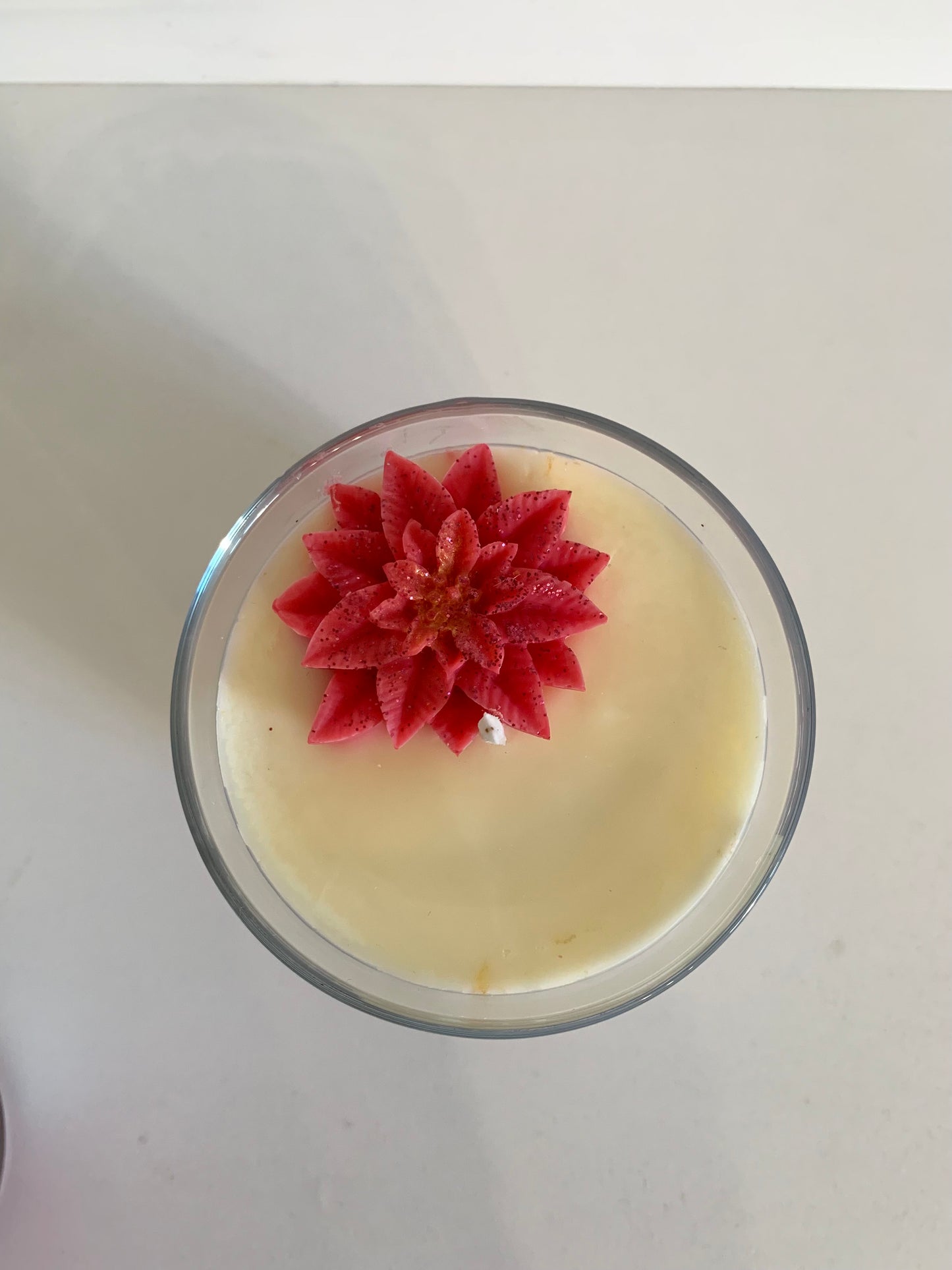 Vela arómatica de Navidad - Vela Marmoleada