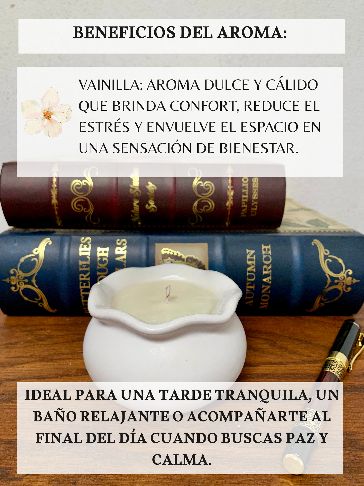 Vela aromática de soja – ONA