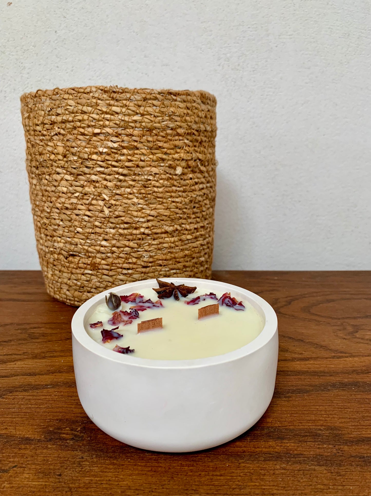 Vela de soja – Confort y refugio