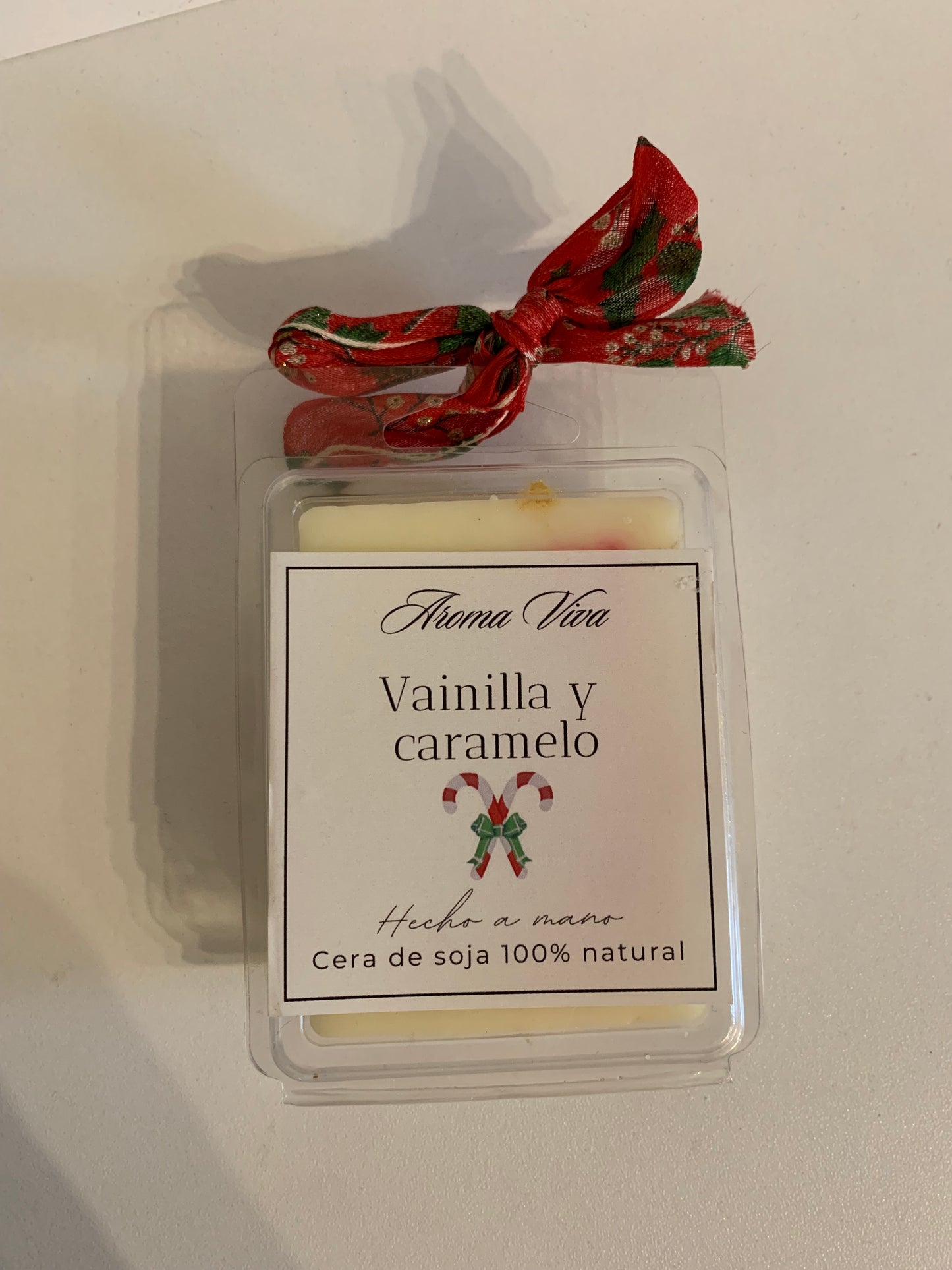 Waxmelts Vainilla, Caramelo y Frambuesa - Cera de soja