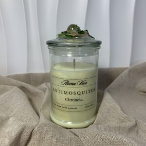 VELA CITRONELA TARRO VIDRIO