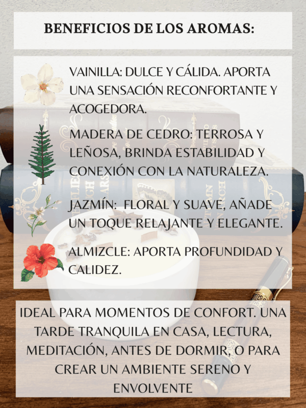 VAINILLA, MADERA DE CEDRO, ALMIZCLE, JAZMÍN - Imagen 4