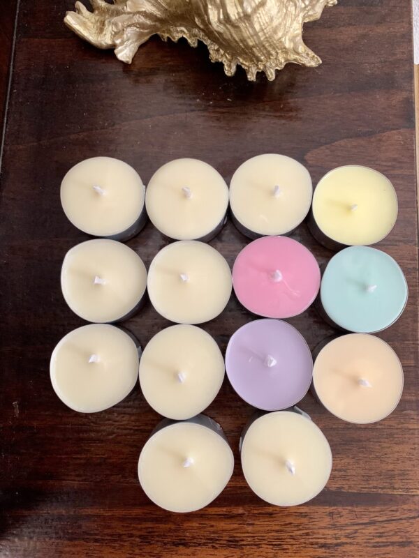 PACK 14 VELAS DE TÉ - BIENESTAR + RESINA + ECOGOLD